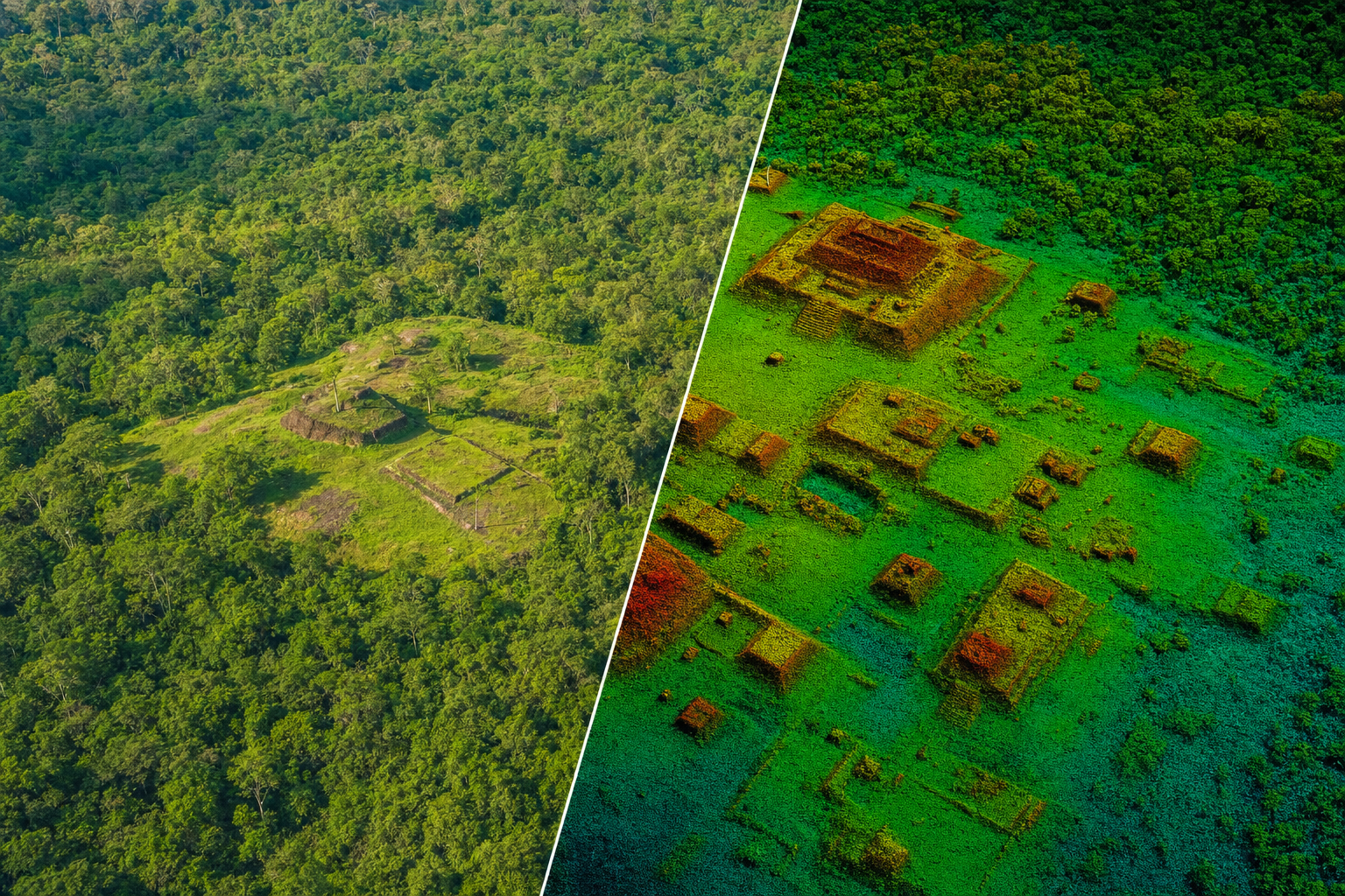 Tajemnice Amazonii ujawnione dzięki technologii LiDAR