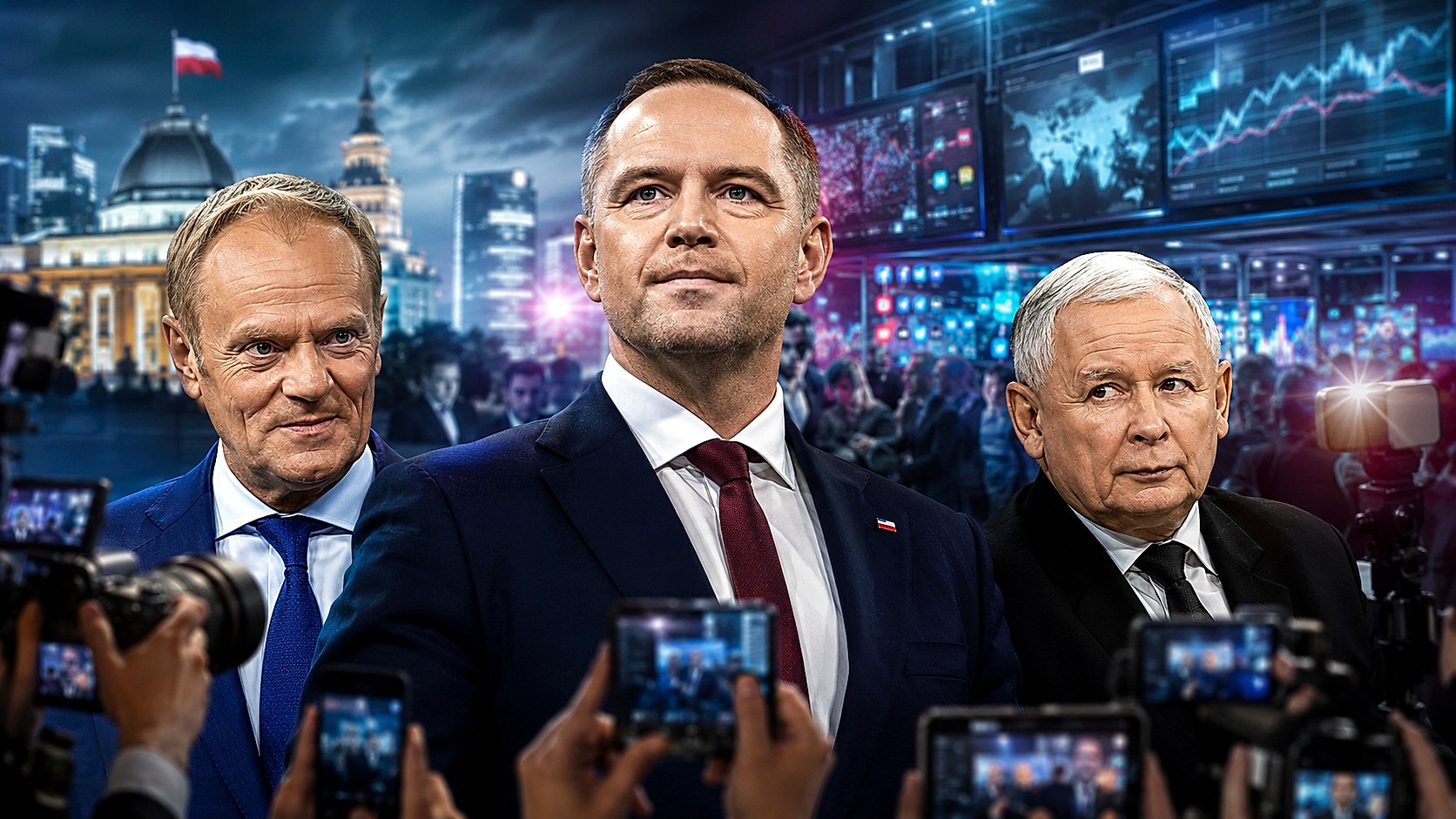 Karol Nawrocki: 340,94 mln zł medialnej wartości. Donald Tusk goni go!