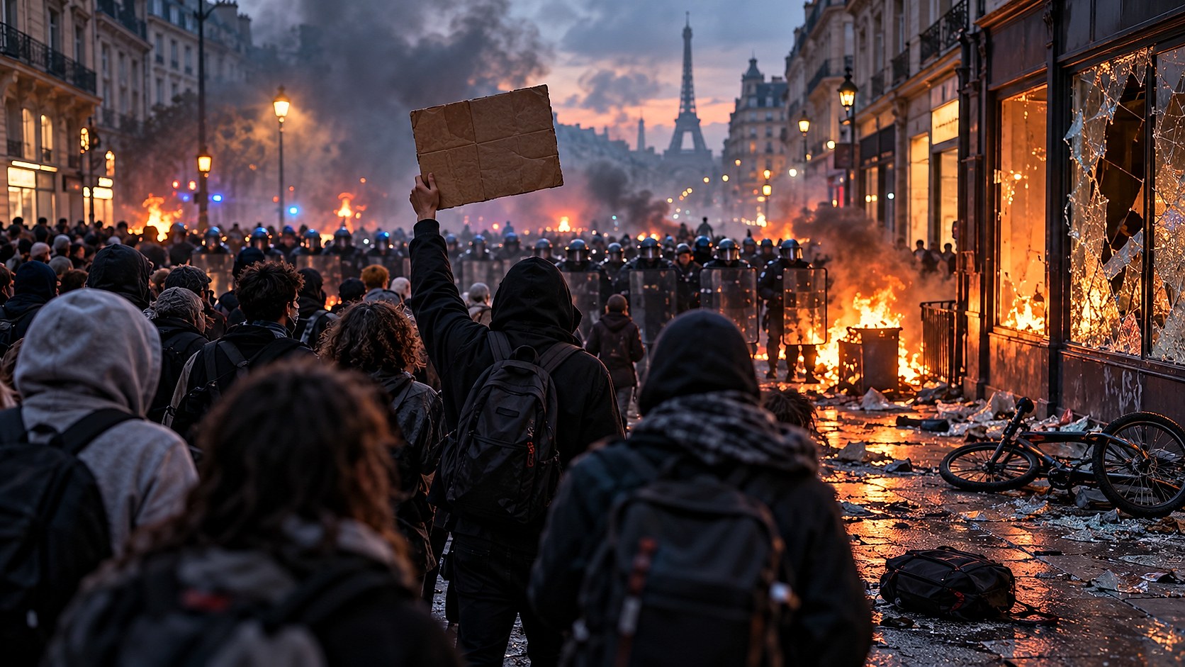 O co chodzi z zamieszkami we Francji?