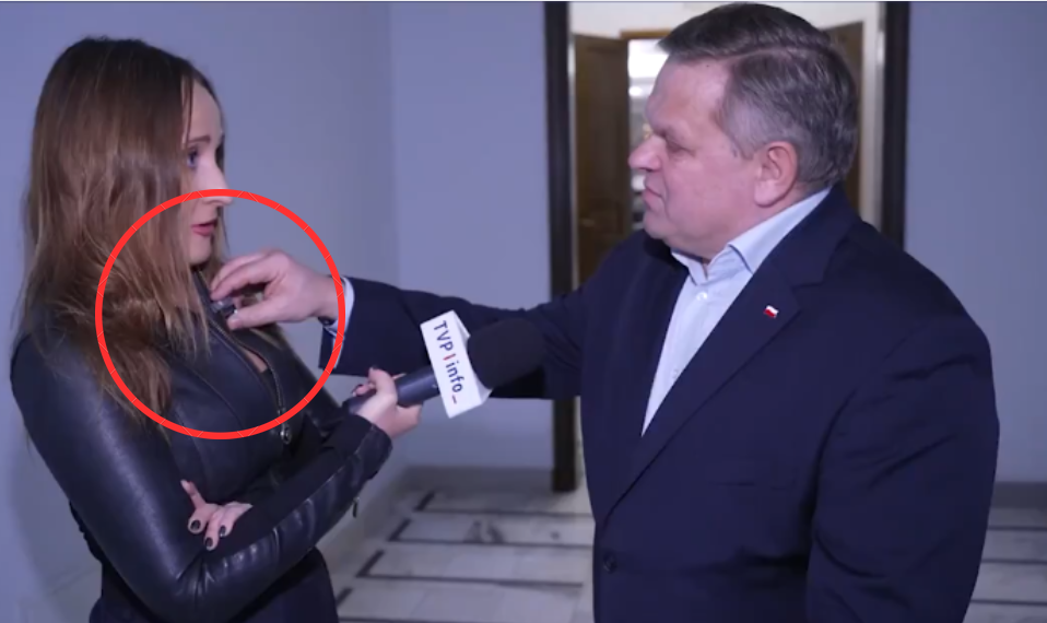 Gdzie z tymi łapami?! Szokujące zachowanie senatora PiS. „Przegiął pan”